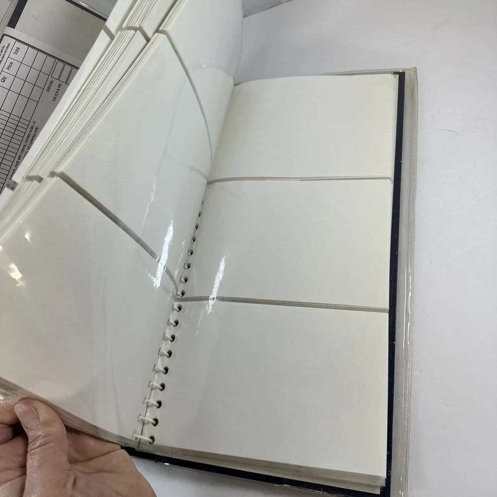 Vintage 1998 Pioneer Blue Gold Photo Album 204 Pocket 4